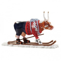 Cow Parade Ski Cow - Loypelin Lauslam (medium)