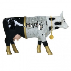 Cow Parade Disco Cow (large)