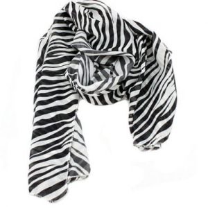 Zebraprint sjaal