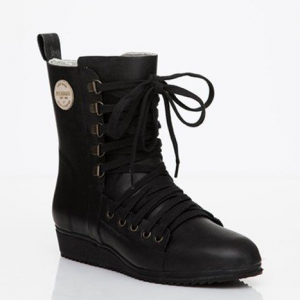 Lace-up Boot Black